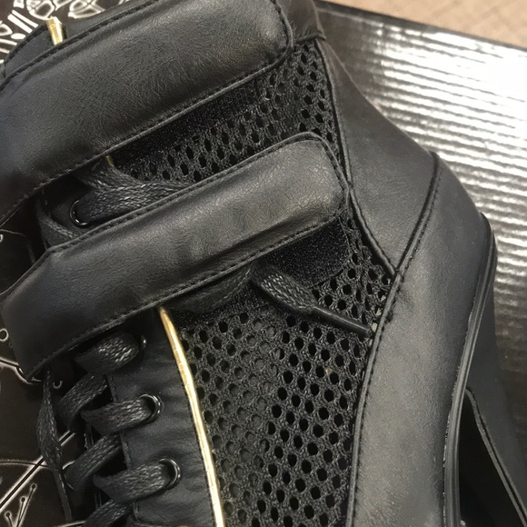 Mesh Platform Heel - Picture 2 of 3